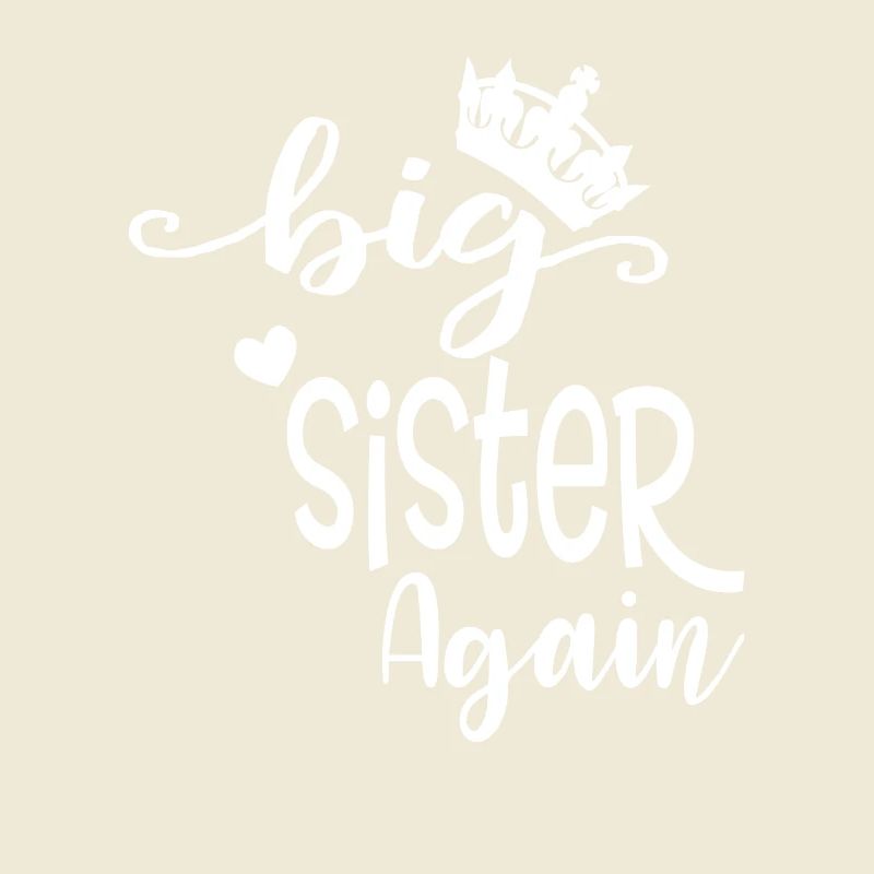 Große Schwester Geschenk Wieder Große Schwester