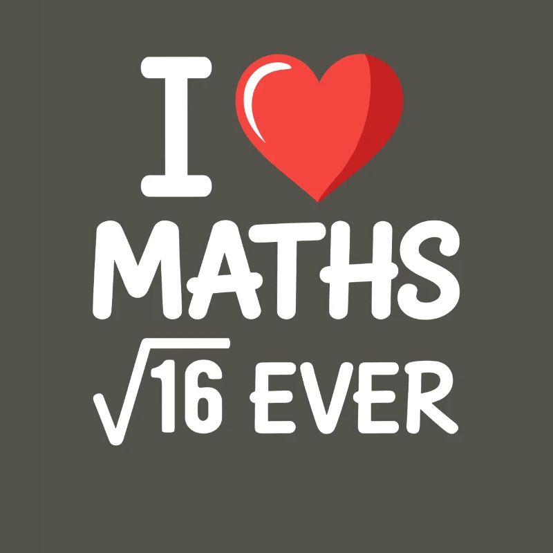 Math J’adore les maths Maths Nerd Professeur de mathématiques