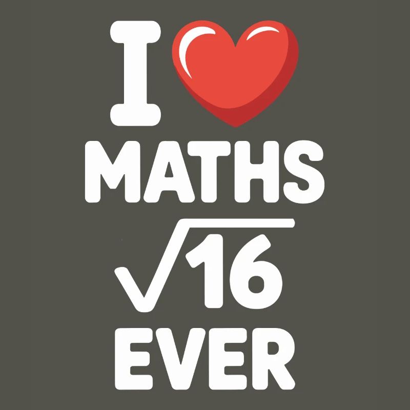 Math J’adore les maths Maths Nerd Professeur de mathématiques