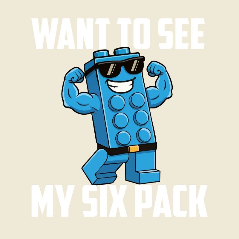 Want To See My Six Pack Brick Builder Block 
