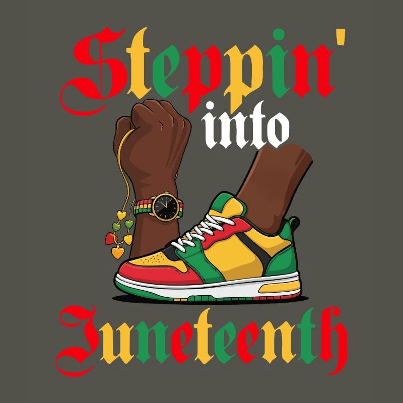 Steppin' Into Juneteenth – Schwarzer Stolz