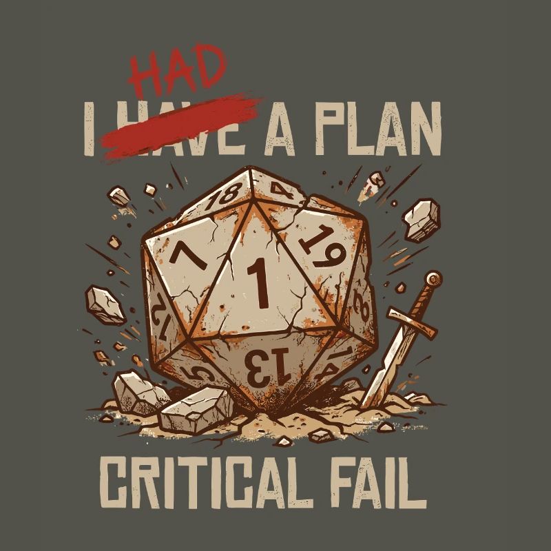 Échec critique – J’avais un plan cube