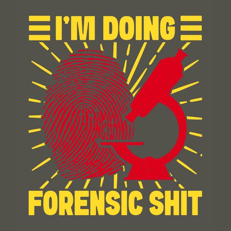 Forensic Science Major Doing Forensic Shit
