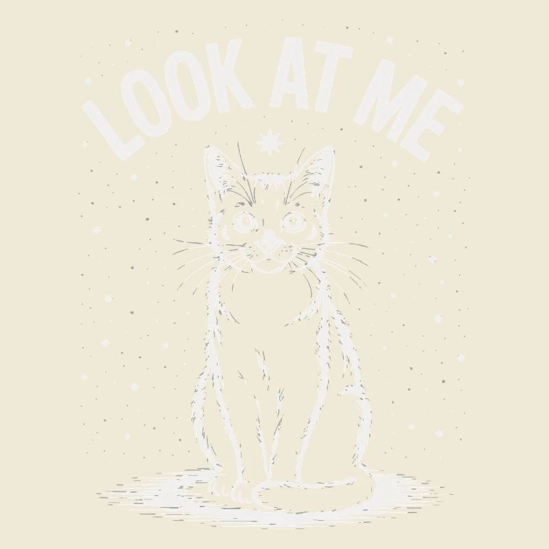 Regarde-moi - Ciel étoilé de chat