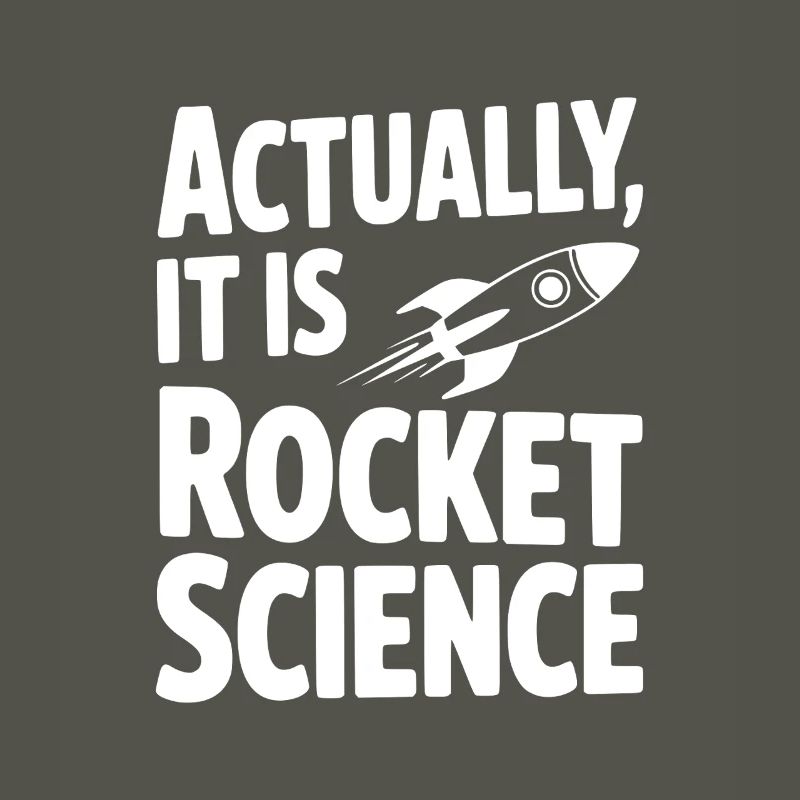 En réalité, c’est de la science spatiale