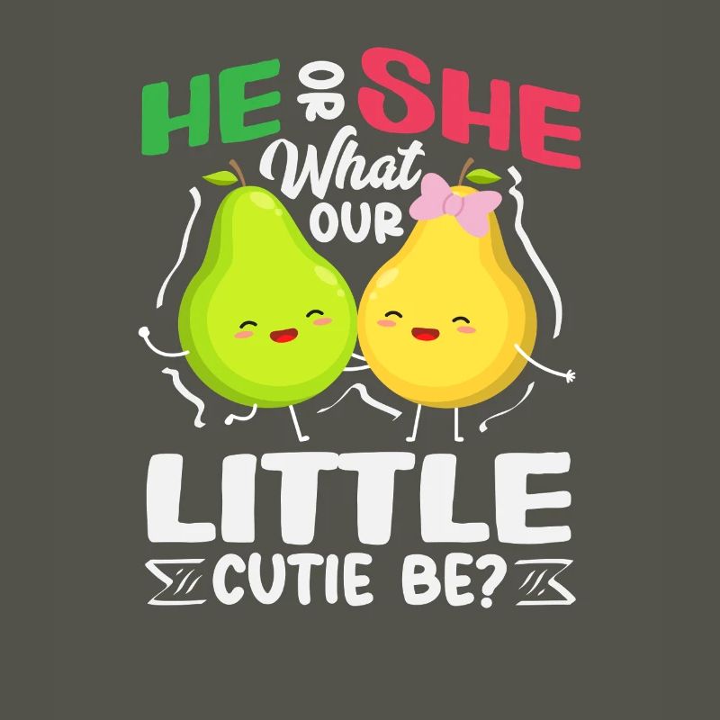 Er Oder Sie Kleiner Schatz Birnen Gender Reveal