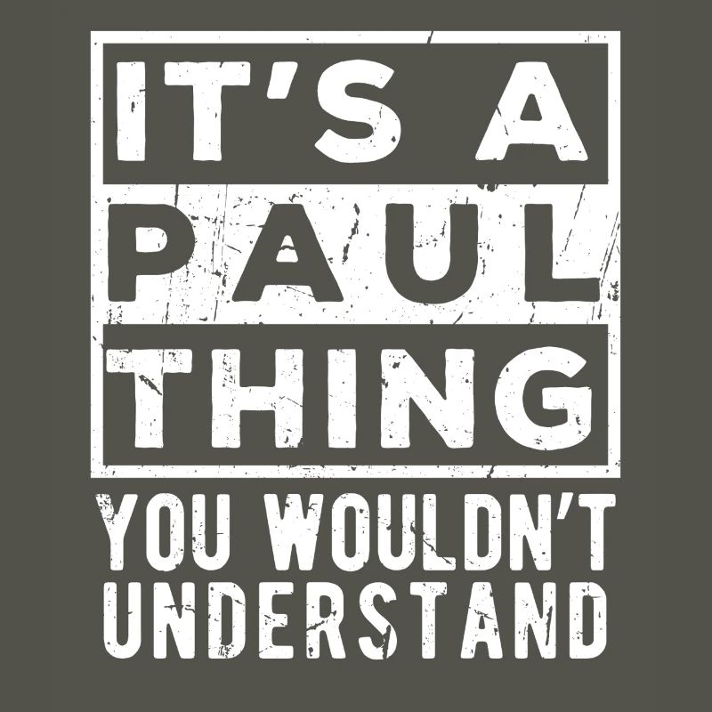 C’est une chose de Paul que tu ne comprendrais pas