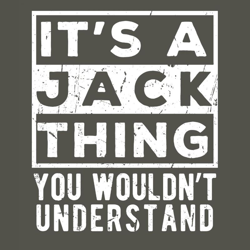 C’est une affaire de Jack que tu ne comprendrais pas