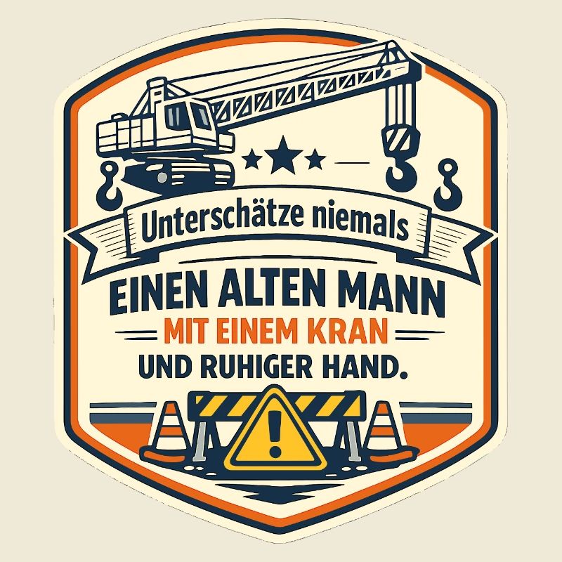 Kranmeister Alter Mann Patch