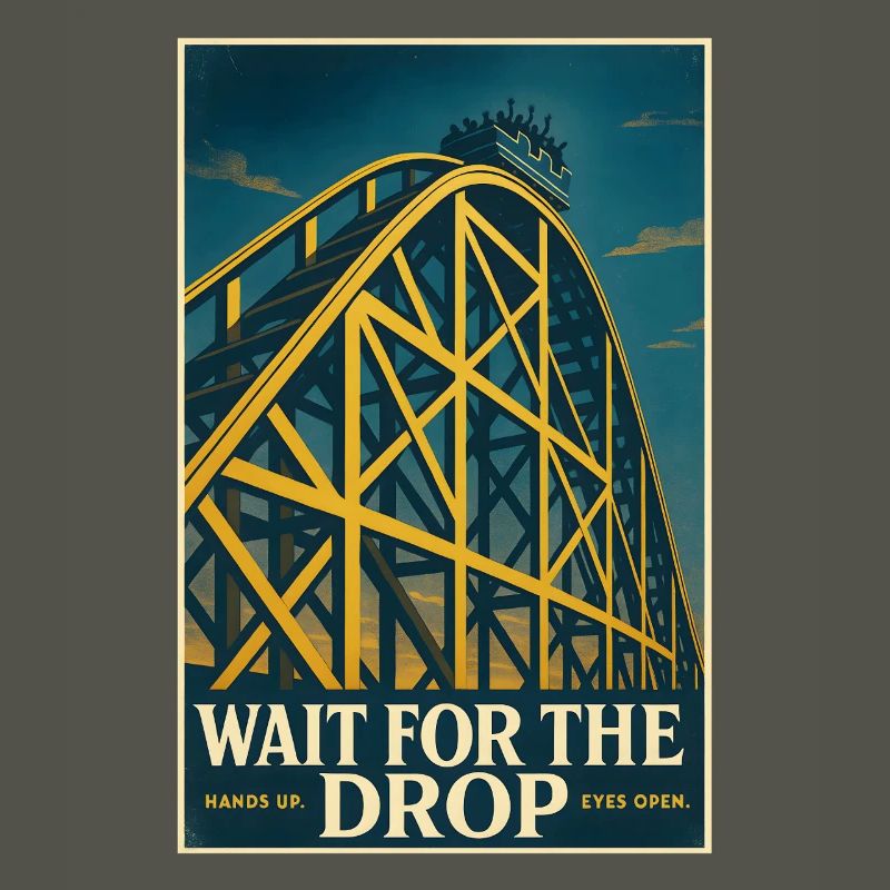 Wait for the Drop | Roller Coaster Thrill