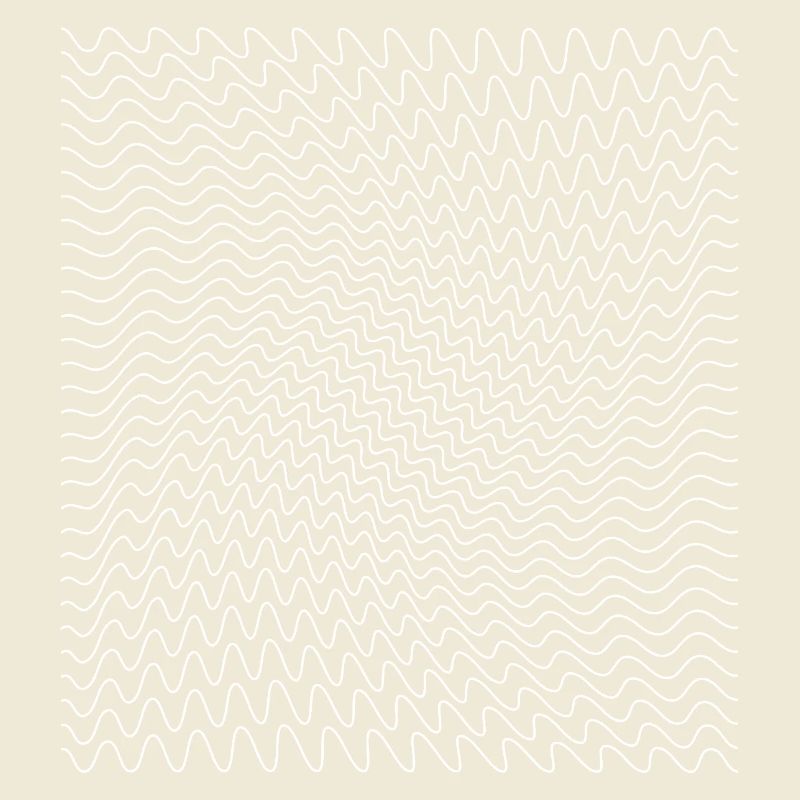 Impression d’illusion d’optique de ligne ondulée dynamique