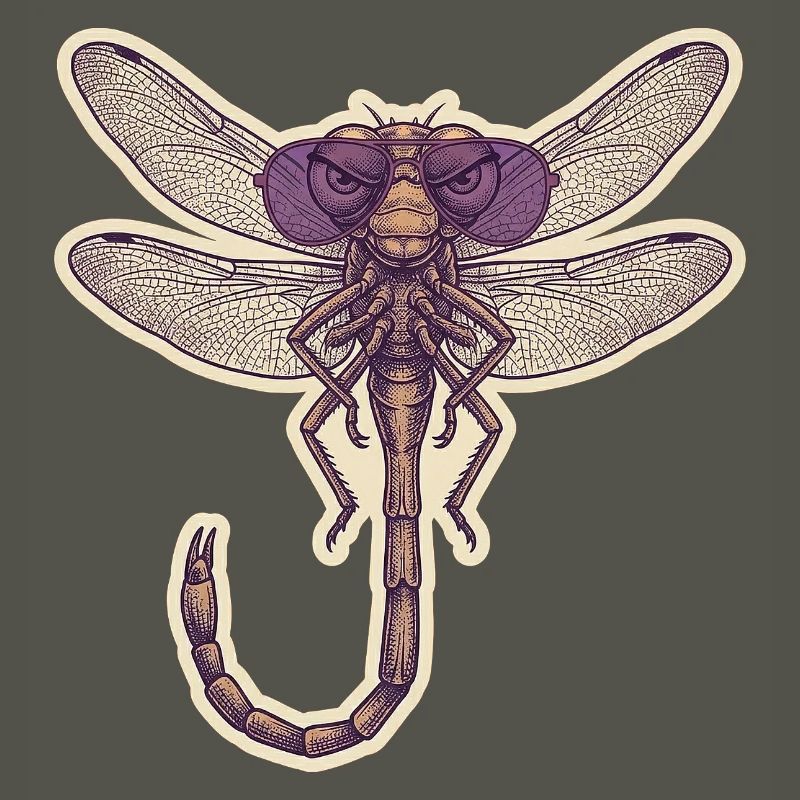 Cool Dragonfly