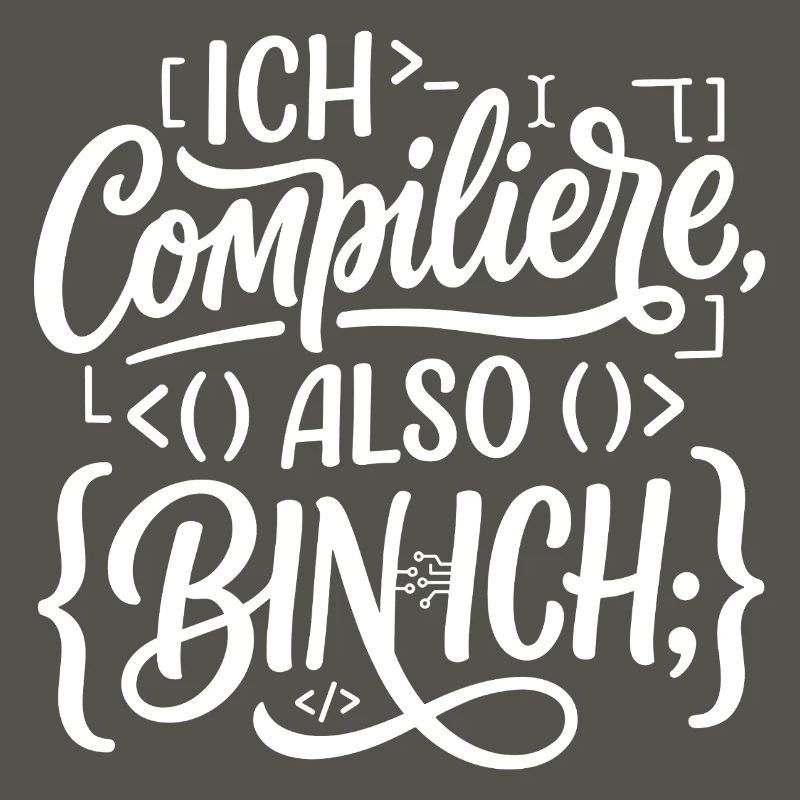 Je compile, donc je suis codeur