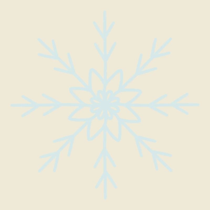 Elegant Snowflake Pattern Design