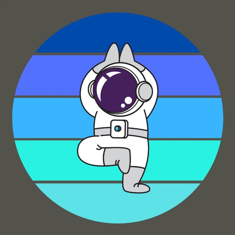 astronaut, flying rocket space