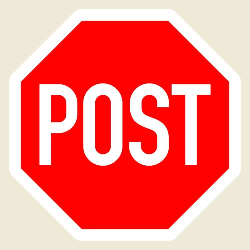 stop oder post?