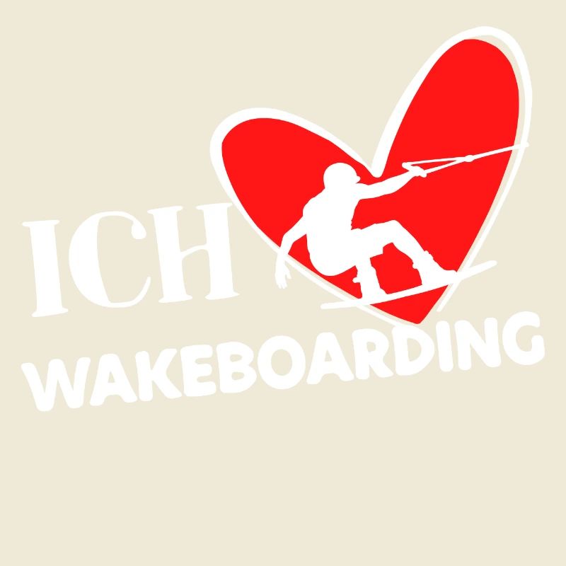 Wakeboard Statement Herz Stunt Kitesurfer Surfen
