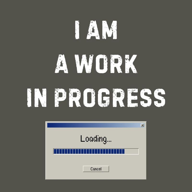 Work in progress – Loading bar - Travail bureau