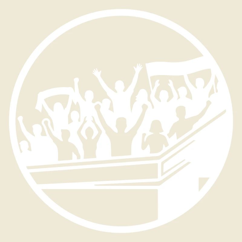 Fans Stadium Silhouette