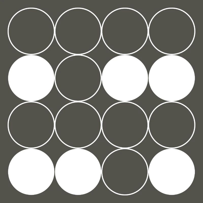 Circle Grid pattern
