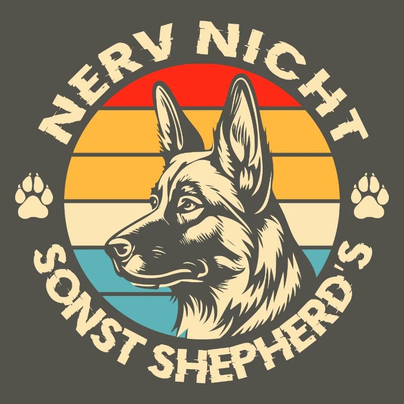 Schäferhund Geschenke Hund Herrchen Gassi