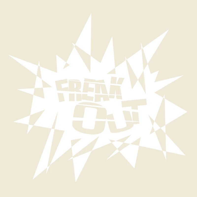 Angular Explosion Burst Text