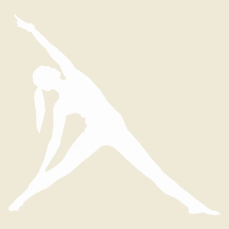Stretch-Silhouette Tänzerin