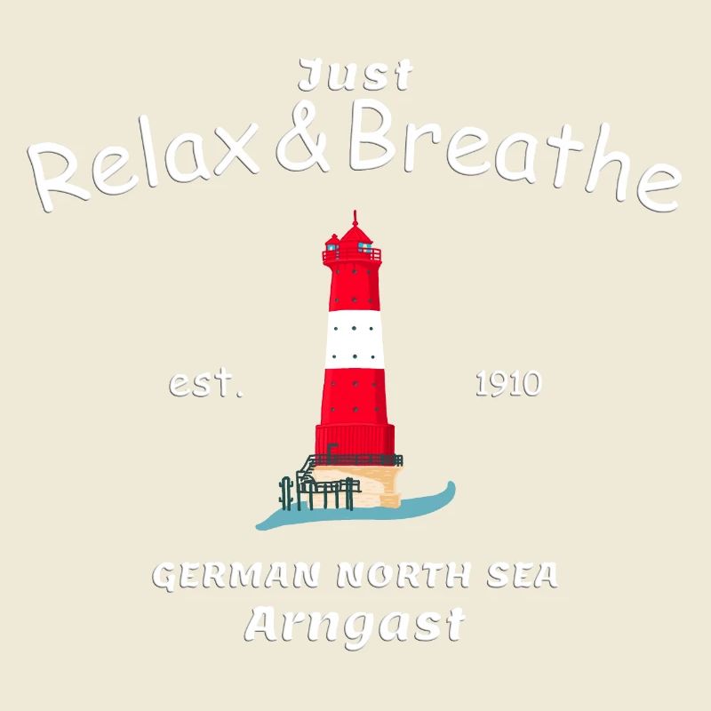 Arngast Lighthouse, Wilhelmshaven, German Bight