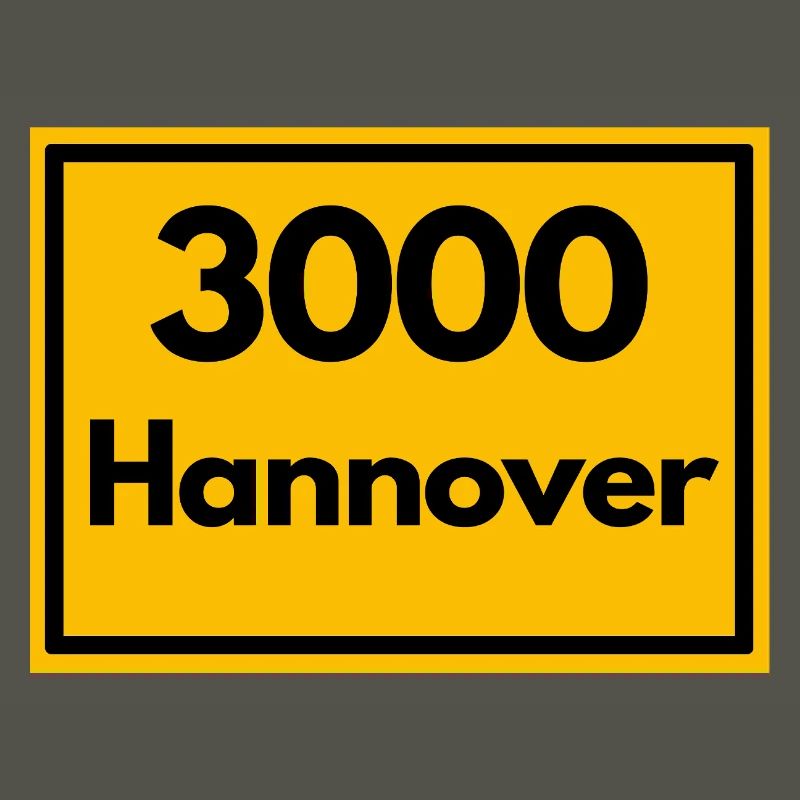ALTE POSTZIP CODE RETRO 3000 HANNOVER - Messe