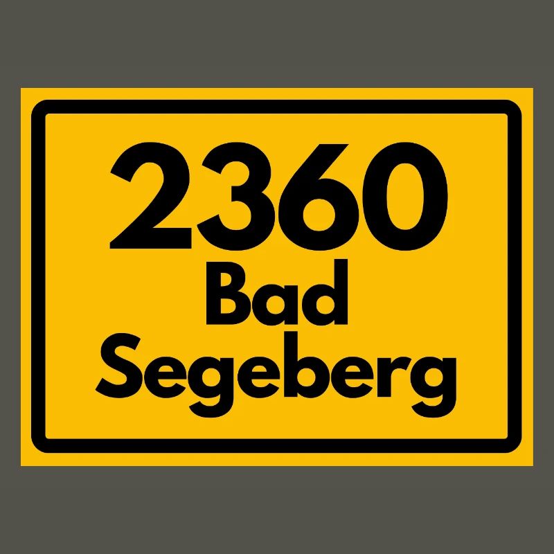 OLD POSTCODE POSTCODE RETRO 2360 BAD SEGEBERG