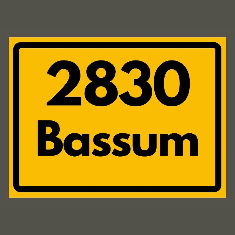 OLD POSTCODE POSTCODE RETRO 2830 BASSUM GEESTPERLE
