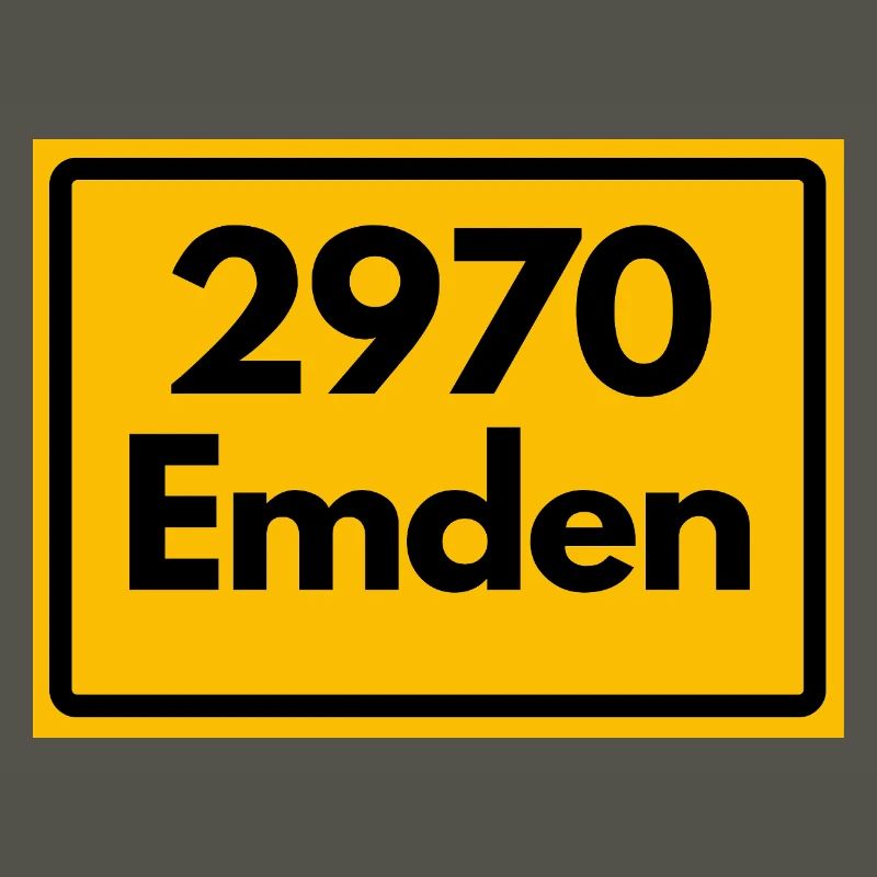 ANCIEN CODE POSTAL RÉTRO ⚓ 2970 Emden Moin Moin