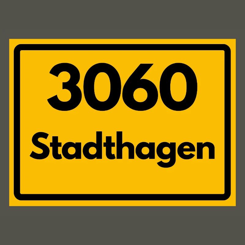 OLD POSTCODE POSTCODE RETRO 3060 STADTHAGEN WESER