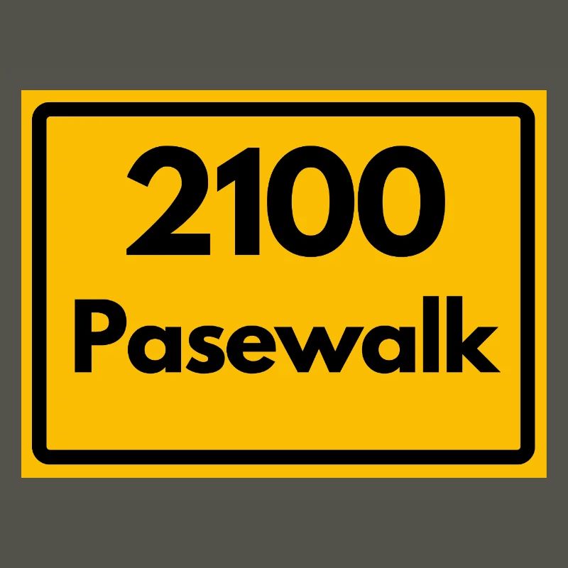 OLD POSTCODE POSTCODE RETRO 2100 PASEWALK HEIMAT