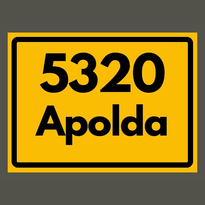 OLD POSTCODE ZIP CODE 5320 Apolda Glockenstadt
