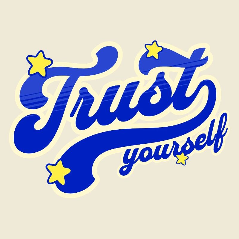 Self-Confidence Starry Script