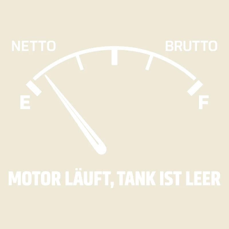 Engine runs tank empty