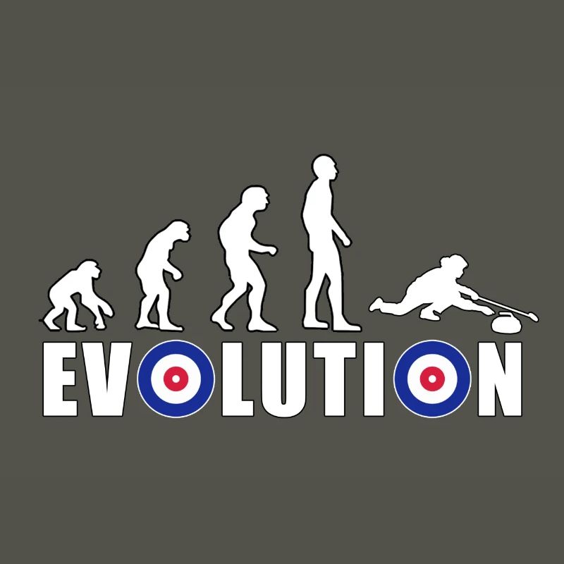 EVOLUTION CURLING Eisstockschießen Geschenk Winter
