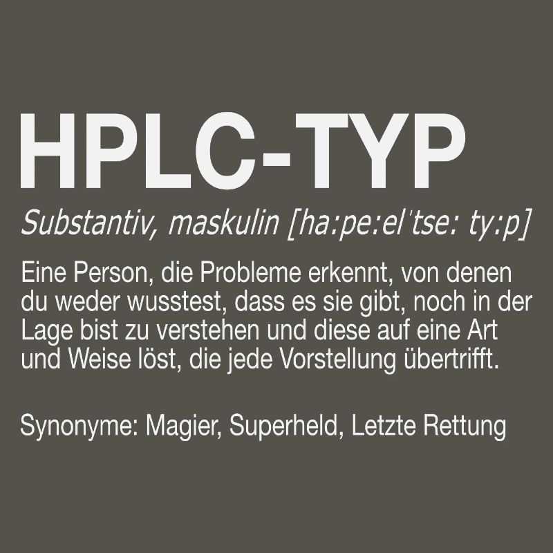 High Performance Liquid Chromatography HPLC Typ