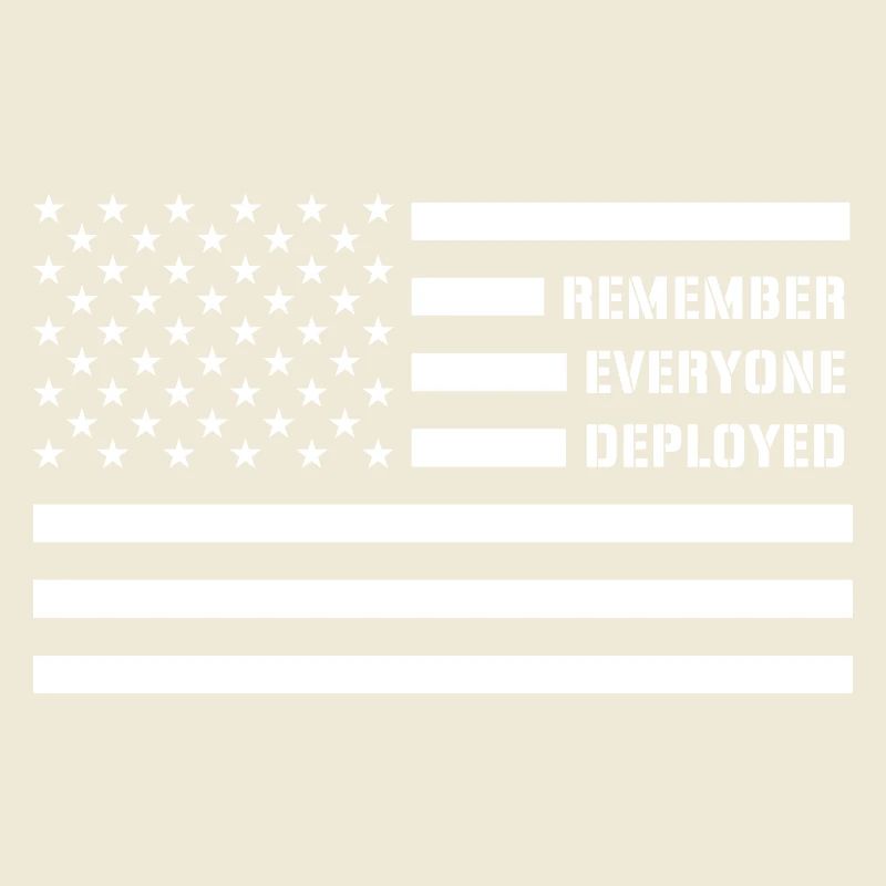 Remember Everyone Deployed RED Friday Troops