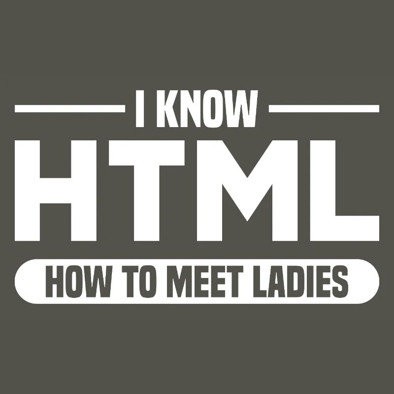 Programmation HTML d’humour disant