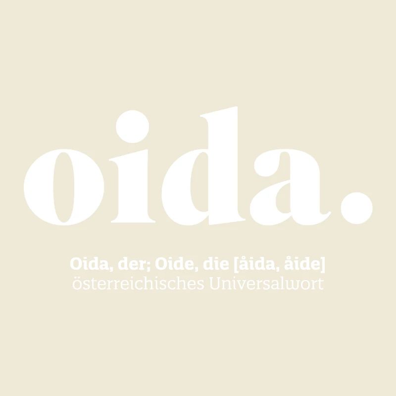 Oida Design Geschenkidee