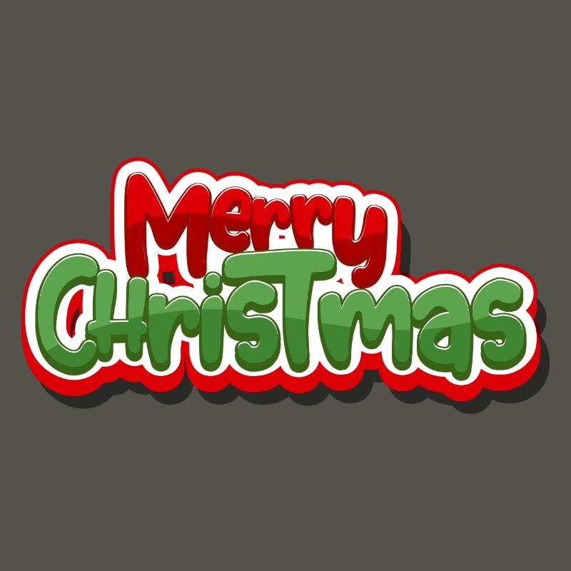Joyeux Noël Graphique de script gras