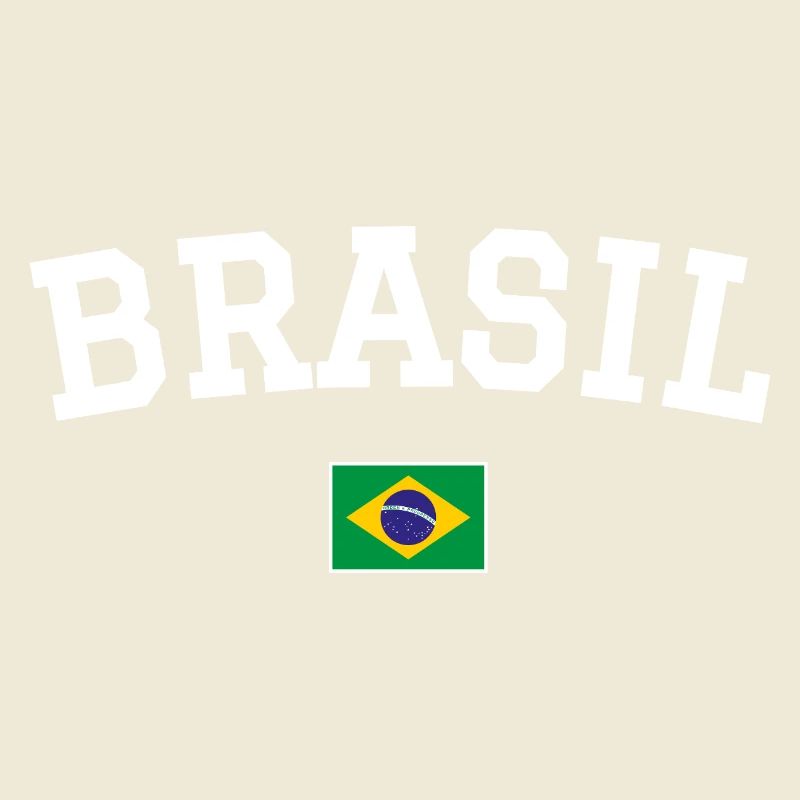 Drapeau du Brésil Dessin blanc
