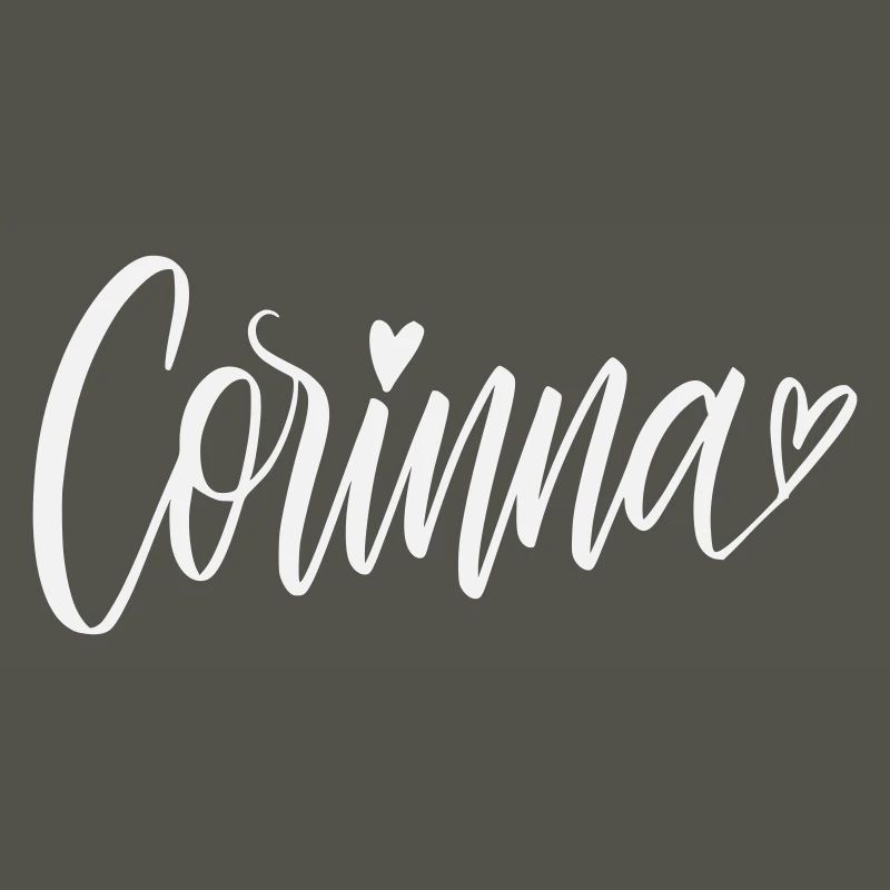 Corinna Handschrift Typ mit Herz