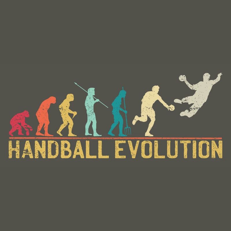Conception de la progression de l'évolution du handball