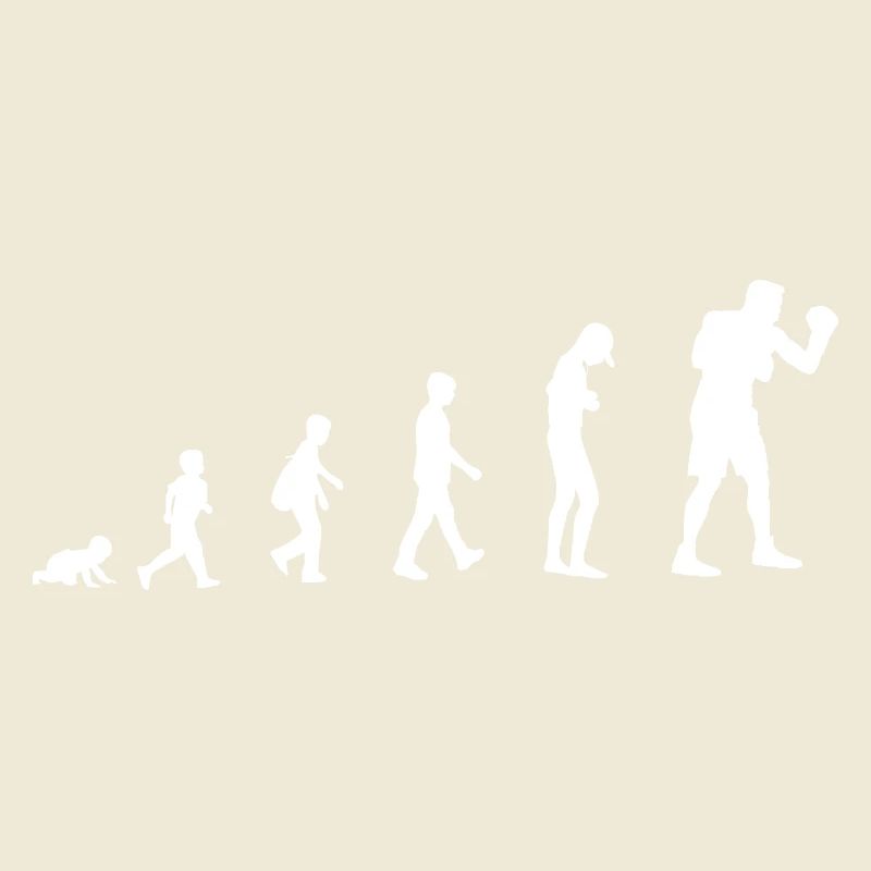 Évolution du bébé au boxer