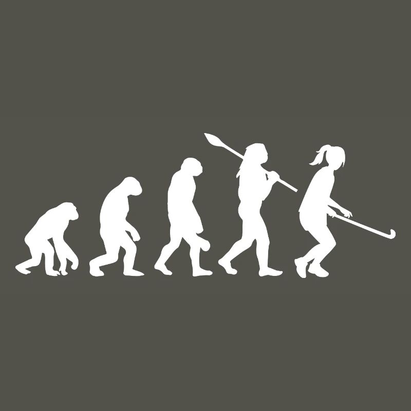Évolution de la joueuse de hockey sur gazon