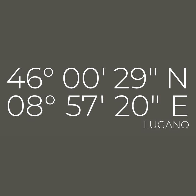 Lugano coordinates
