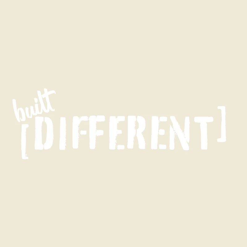 Construit différemment – Déclaration de faute de frappe Tendance